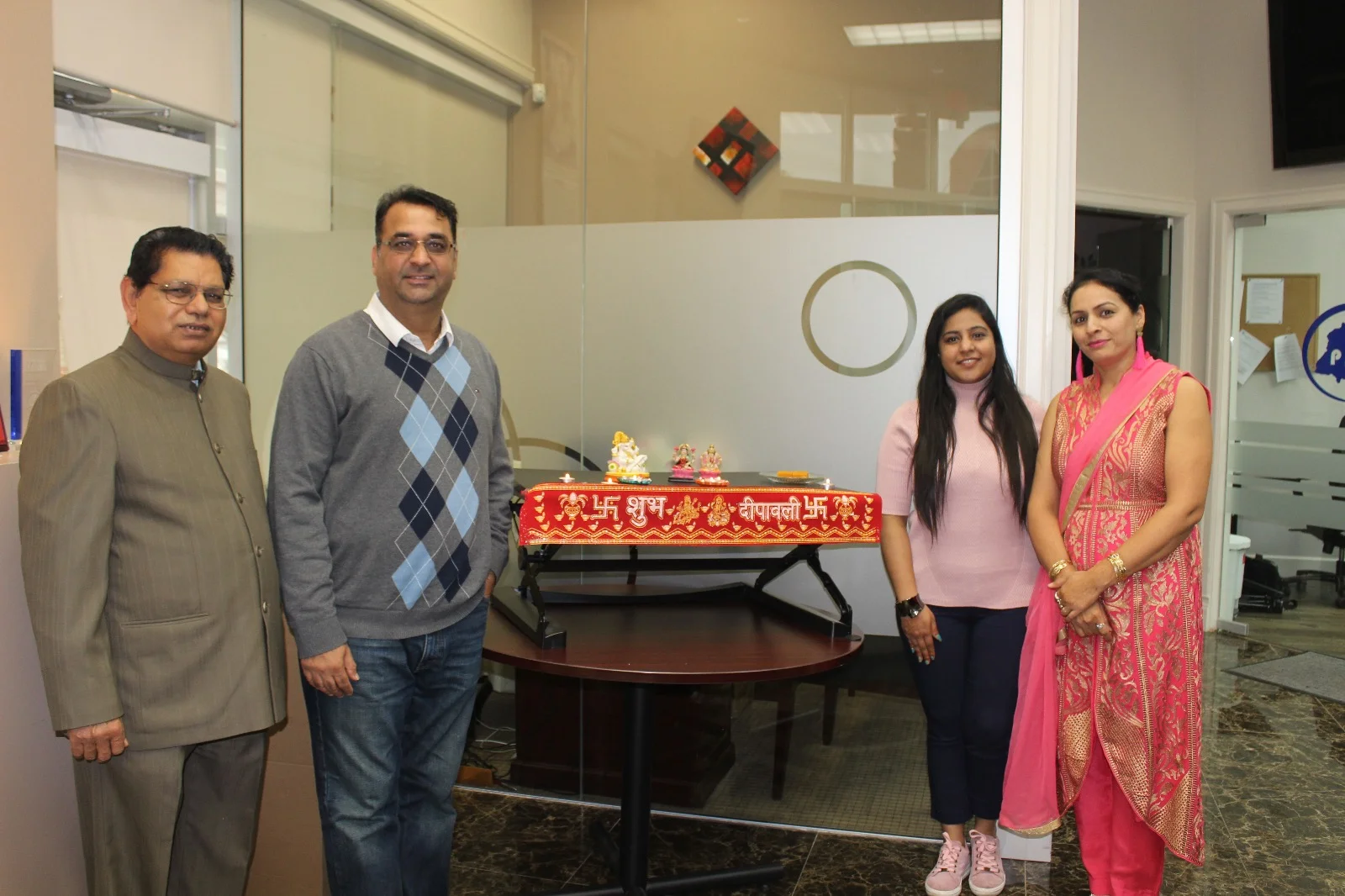 Diwali celebrations at Punjab Insurance British Columbia office
